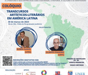 Colóquio Transcursos Artísticos e Literários em América Latina